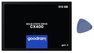 CX400 SSD disk 512 GB SATA3 550/490 MB/s GOODRAM