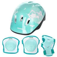 CROXER Set Prilba Dream Mint M + chrániče Neve Mint M