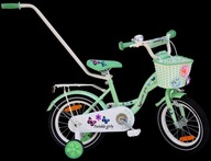 14-palcový bicykel TWINKLE GIRLY Butterflies MINT