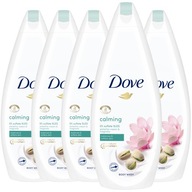 Dove Purely Sprchový gél Krém Pistácie 5x750ml