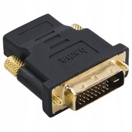 HDMI adaptér g. - DVI-D ut Dual Link Gold HAMA