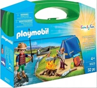 PLAYMOBIL 9323 Kufor Dad Child Camping Stan