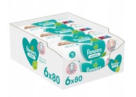 Pampers Sensitive vlhčené obrúsky 480 ks