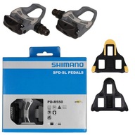 Cestné pedále SHIMANO PD-R550 SPD-SL + kopačky