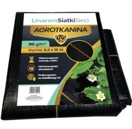 AGROTWOVEN 90G 3,2x10m BLACK AGROTWOVEN UV 3%