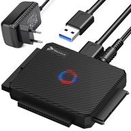 ADAPTÉR DRIVE BRIDGE USB 3.1 SATA III IDE 16TB LED