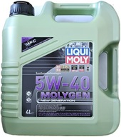 LIQUI MOLY OLEJ 5W40 MOLYGÉN NOVEJ GENERÁCIE 4L