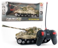 RC TANK DIAĽKOVO OVLÁDANÝ SVETELNÝ ZVUK R/C NÁDRŽ JE PREVÁDZANÁ BATÉRIOU