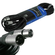 Kábel PRO XLR mikrofónový kábel m/f 20m 20 m