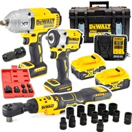 COMBO sada rázových uťahovákov 1/2 18V 2x5,0Ah DeWalt DCF900P2 DCF921 DCF512