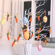 12ks Banner Home Carrot Design Dekorácia