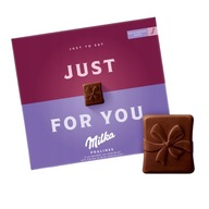 MILKA JUST FOR YOU ČOKOLÁDA S KAKAOVOU NÁPLŇOU 110G