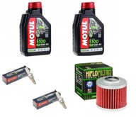 HONDA SHADOW VT 125 MOTUL 2L + FILTER + 2 ZÁSTRČKY