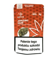 Sušené konope CBD Konopné kvety "AMAZING HAZE" 3g - výpredaj