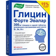 GLYCINA FORTE EVALAR 300 mg 60 tabliet STRES SCIENCE