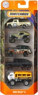 MATCHBOX 5 PACK SET 5 AUT MBX WILD II GKJ10