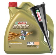 Castrol Edge Motorový olej 0W-20V 4L + lievik