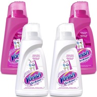 Vanish Oxi Action Odstraňovač škvŕn Farba Biela 4x 1l