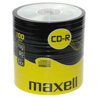 MAXELL CD-R 700 MB x 52 balenie 100 ks spin