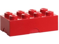 Nádoba na LEGO kocky Brick 8 Red 40041730