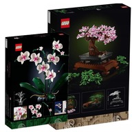 LEGO CREATOR EXPERT 10281+10311 ORCHIDOVÝ BONSAJ