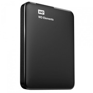 WD Elements Portable 4TB USB3.0/USB2.0 čierny