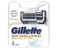 Náhradné čepele Gillette Skinguard Sensitive 4 ks