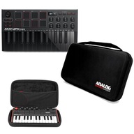 Ovládacia klávesnica AKAI MPK MINI 3 čierna + Analog Cases Pulse case