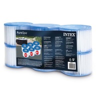 FILTER FILTRE TYP S1 VLOŽKA PRE INTEX 29011 JACUZZI PUMPA - SADA 6 ks