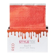 Kadernícka fólia Styletek Pop-up Red 500 ks.