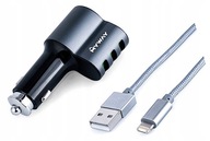 F3C30 MYWAY USB NABÍJAČKA DO AUTOA ​​+ 12/24 KÁBL