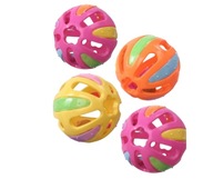 Hračka pre všetky papagáje Kaleidoballs 4 ks