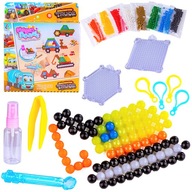 WATER BEADS Set 3D stavebných vozidiel 800ks