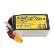 TATTU VÝKONNÁ BATÉRIA LIPO BATÉRIA 4.0 1550MAH 22.2V 130C 6S1P XT60