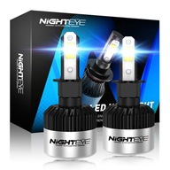 H3 Nighteye 72W 9000LM H7 LED Canbus bez chýb