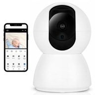 ELEKTRONICKÝ BABY MONITOR OTOČNÁ KAMERA WIFI SMART