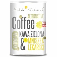 Zelená káva bez kofeínu + koreň púpavy 150g Polski Mniszek