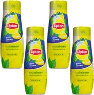 4X SODASTREAM LIPTON ĽADOVÝ ČAJ SIRUP CITRÓNOVÝ KONCENTRÁT NA NASÝTENIE