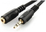 Adaptérový predlžovací kábel 5m Stereo mini Jack 3,5mm