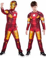 Oblečenie IRON MAN Kostým IronMan Prevlek superhrdinu + MASKA 122/128