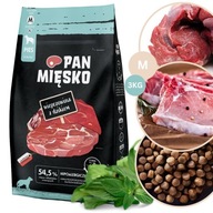 Pan Mięsko Suché krmivo pre psov PORK WIRE Crisps stredných plemien M 3kg