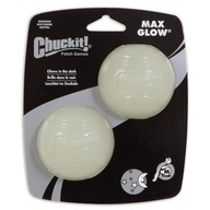 chuckit! MAX GLOW BALL Svietiaca loptička pre psa 2PAK r M