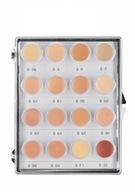 KRYOLAN Mini paleta 16-tich MEDIUM základov/kamufláží