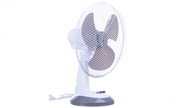 Stolný ventilátor 30 cm biely 30W 3 rýchlosti