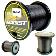 FL MAGIST Vlasec 0,12 mm 1000 m ČIERNA