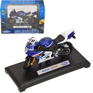 MOTOCYKEL WELLY 1:18 SUZUKI GSX-R750