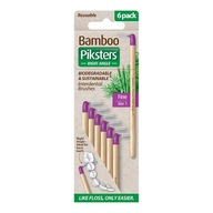 PIKSTERS BAMBOO Kefy uhlové 6ks. veľkosť 1