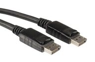 DisplayPort M/M kábel, čierny, 3 m