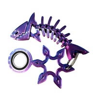 KLÁVESNICA KEYRAMBIT SAMURAI STAR + FLEXI SHARK TIKTOK MIDNIGHT SET