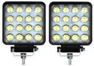 PRACOVNÁ LAMPA 16 LED 48W 12-24V LED x2 kusy